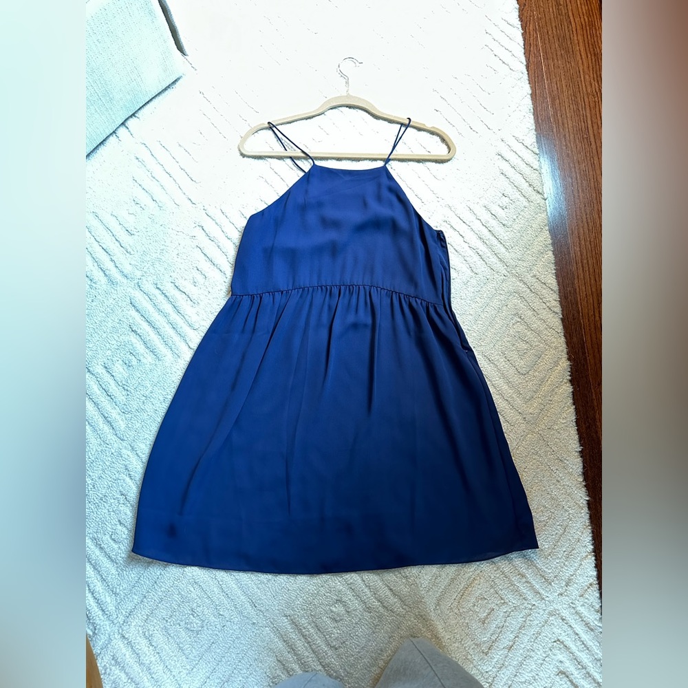 Crosby “Elle” dress. Color “navy”. Size “S”